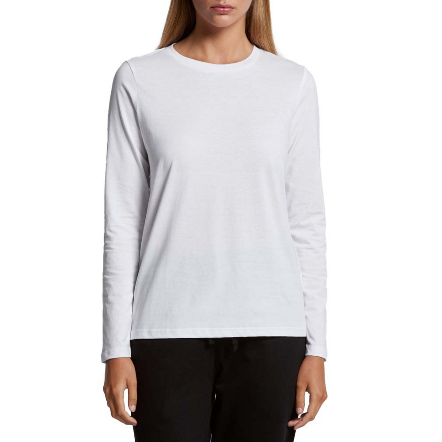 Doing Fine - Long Sleeve Tee - Grey Marle