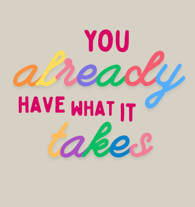 You already have what it takes - Classic Relaxed Tee - Bone