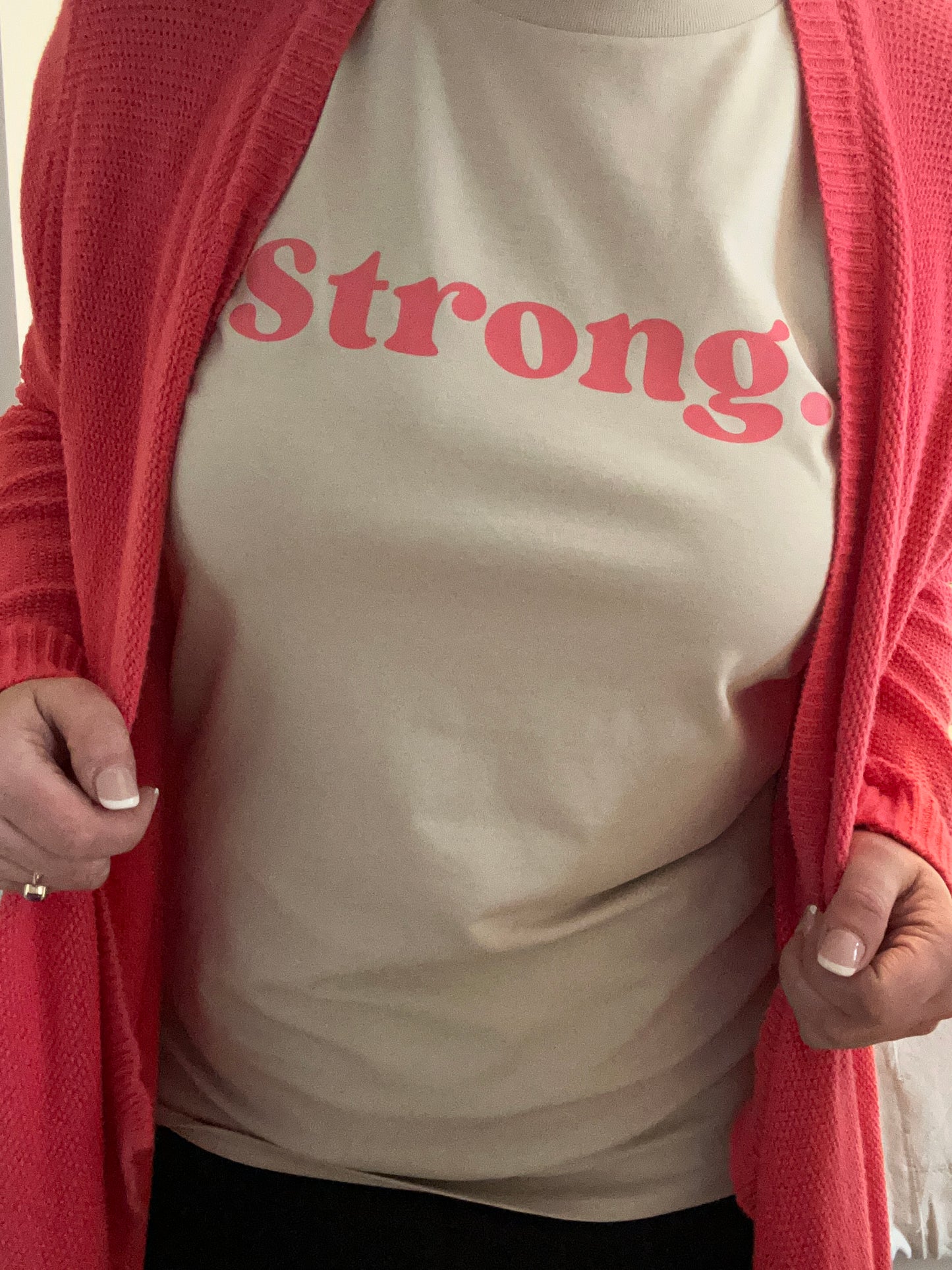 Strong - Classic Relaxed Tee - Bone
