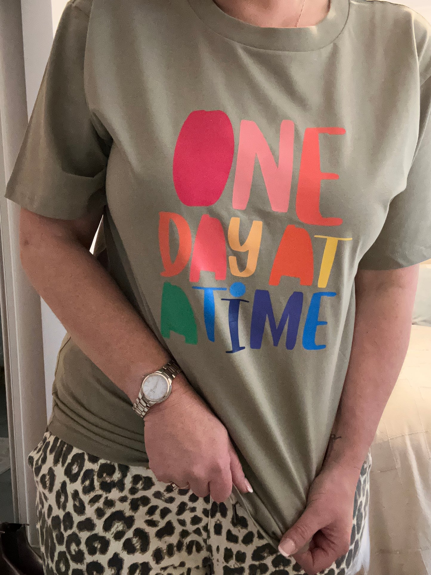 One Day - Classic Relaxed Tee - Eucalyptus