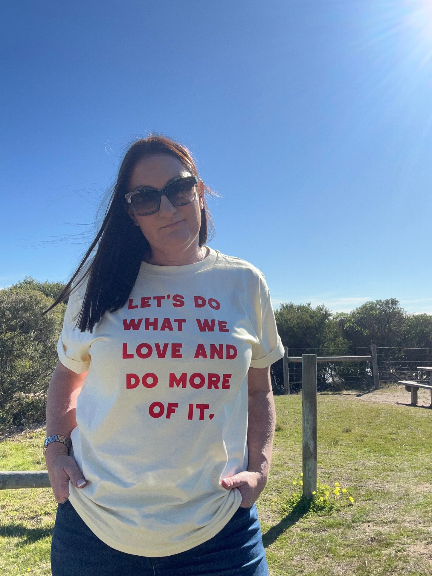 What We Love - Classic Relaxed Tee - Butter