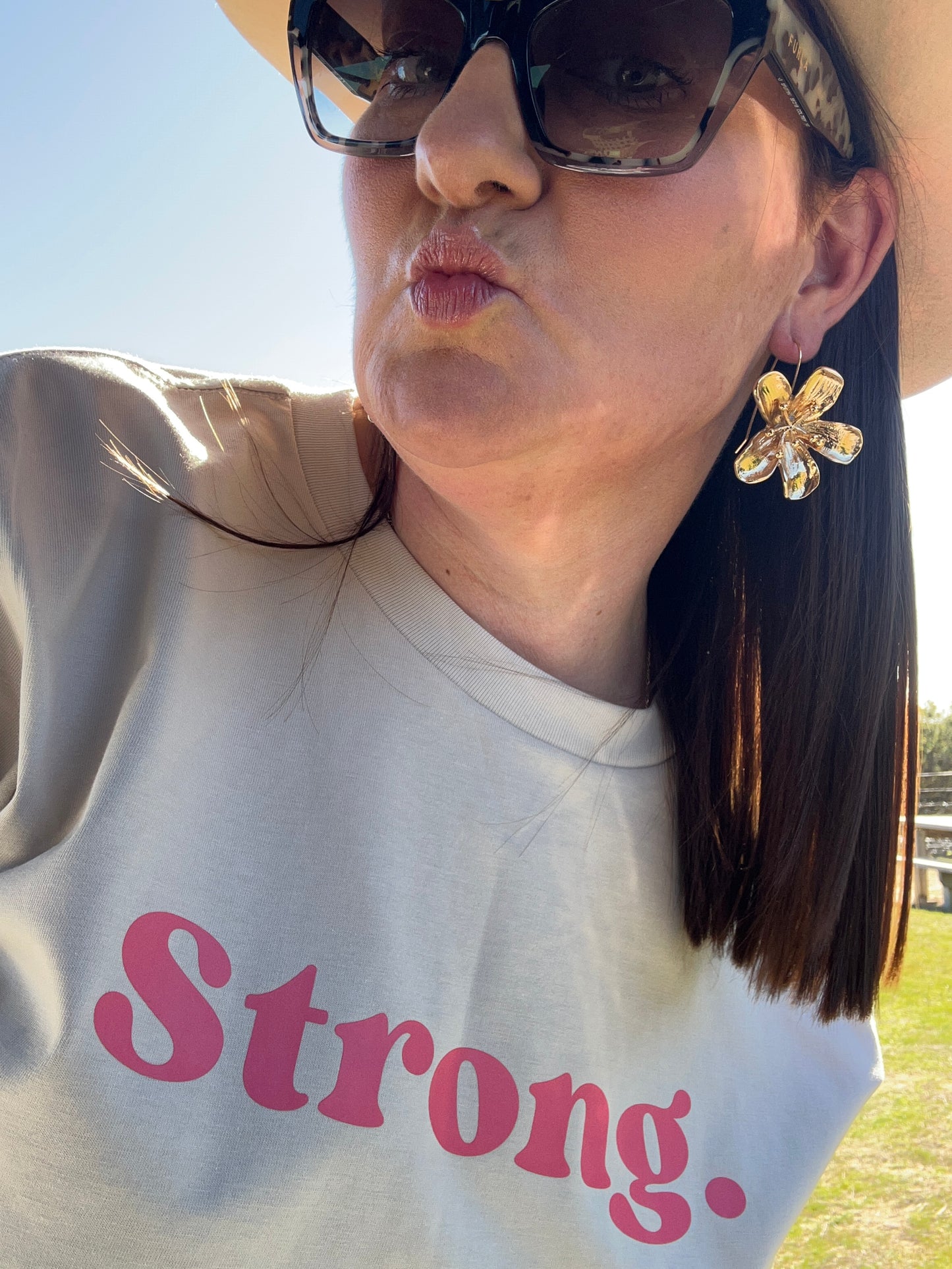Strong - Classic Relaxed Tee - Bone