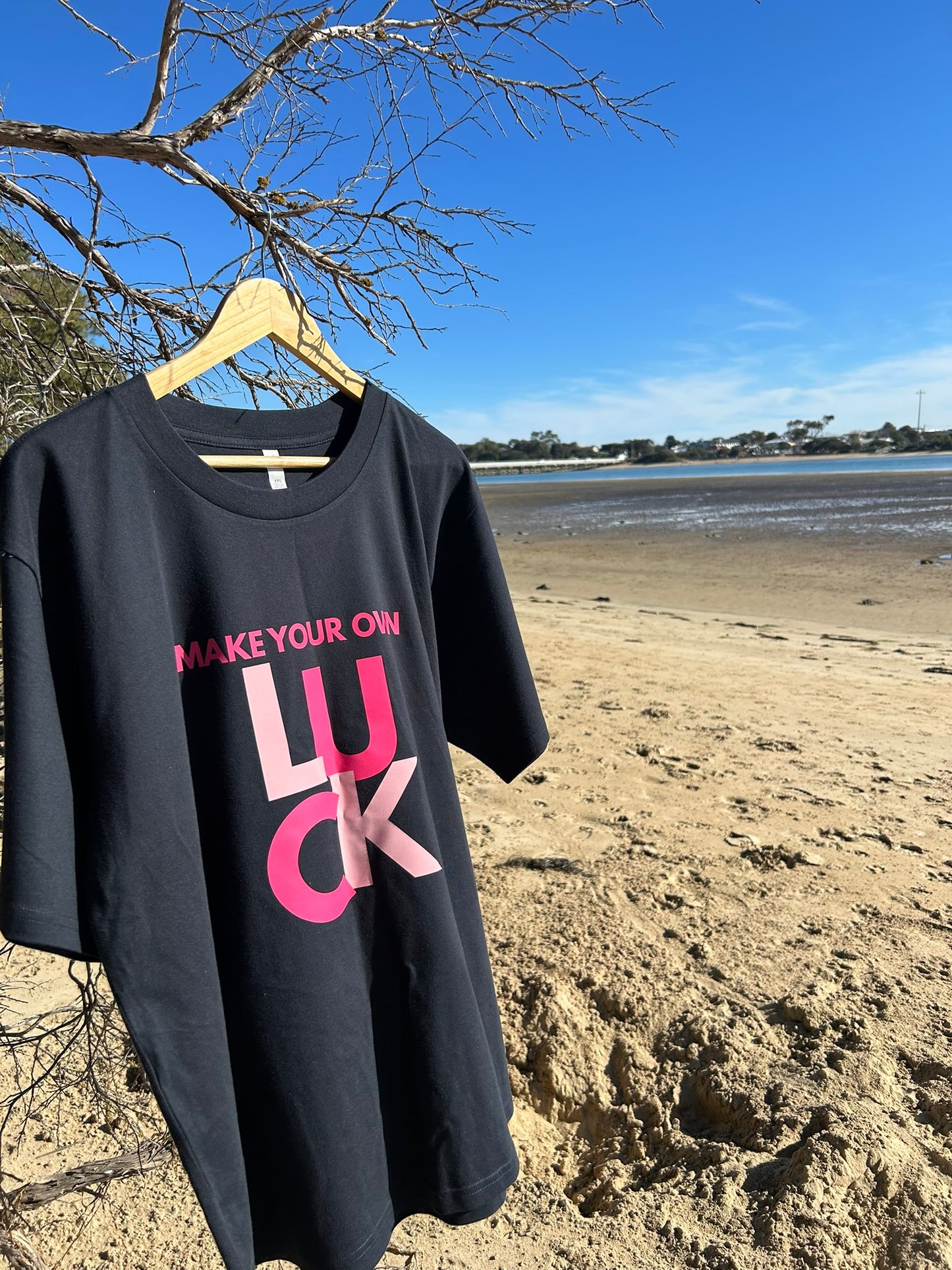 Your Luck - Classic Relaxed Tee - Navy