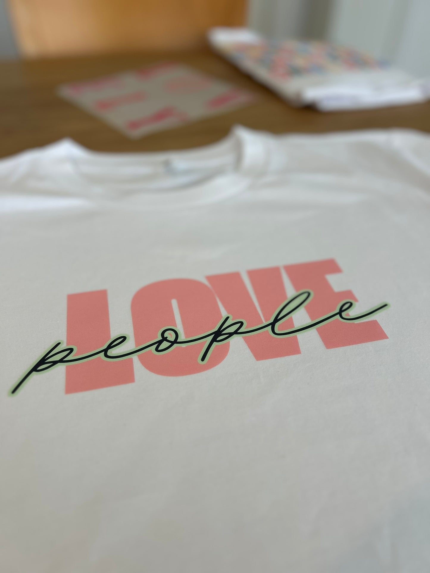 Love People - Classic Relaxed Tee - White