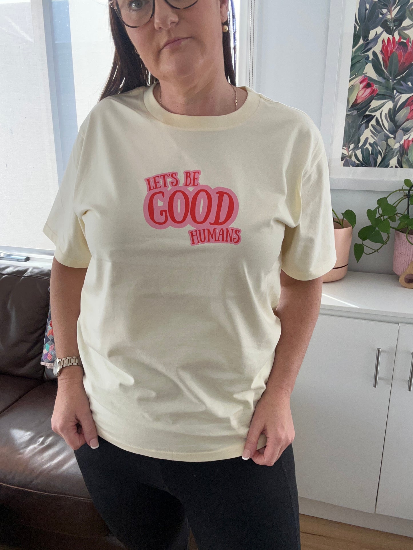 Good Humans - Classic Relaxed Tee - Butter
