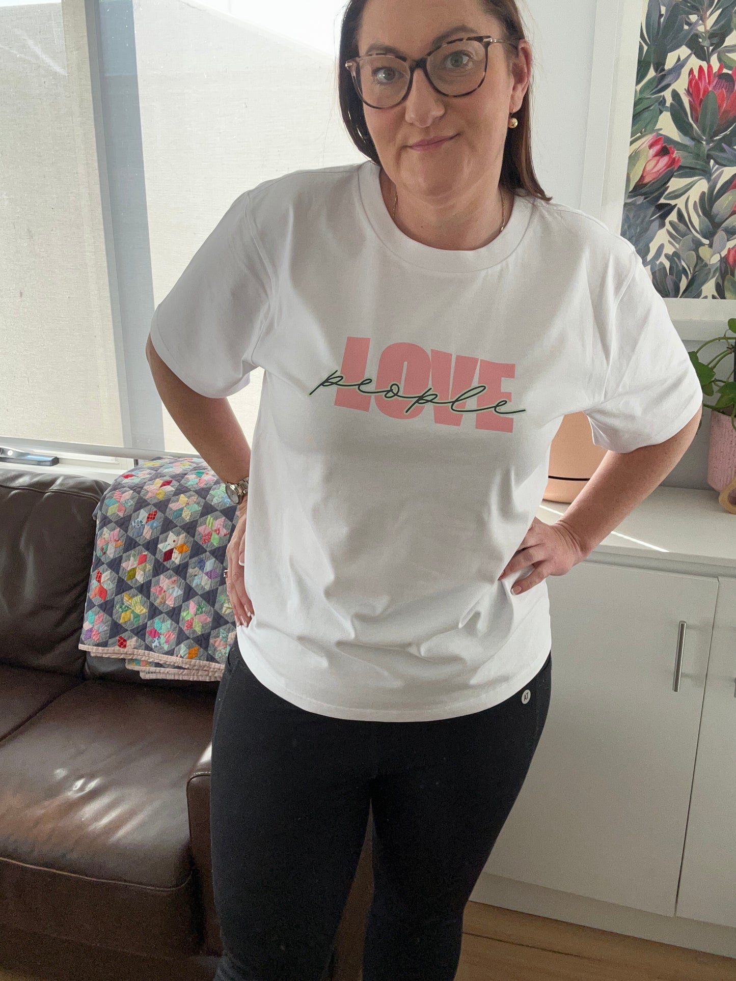 Love People - Classic Relaxed Tee - White