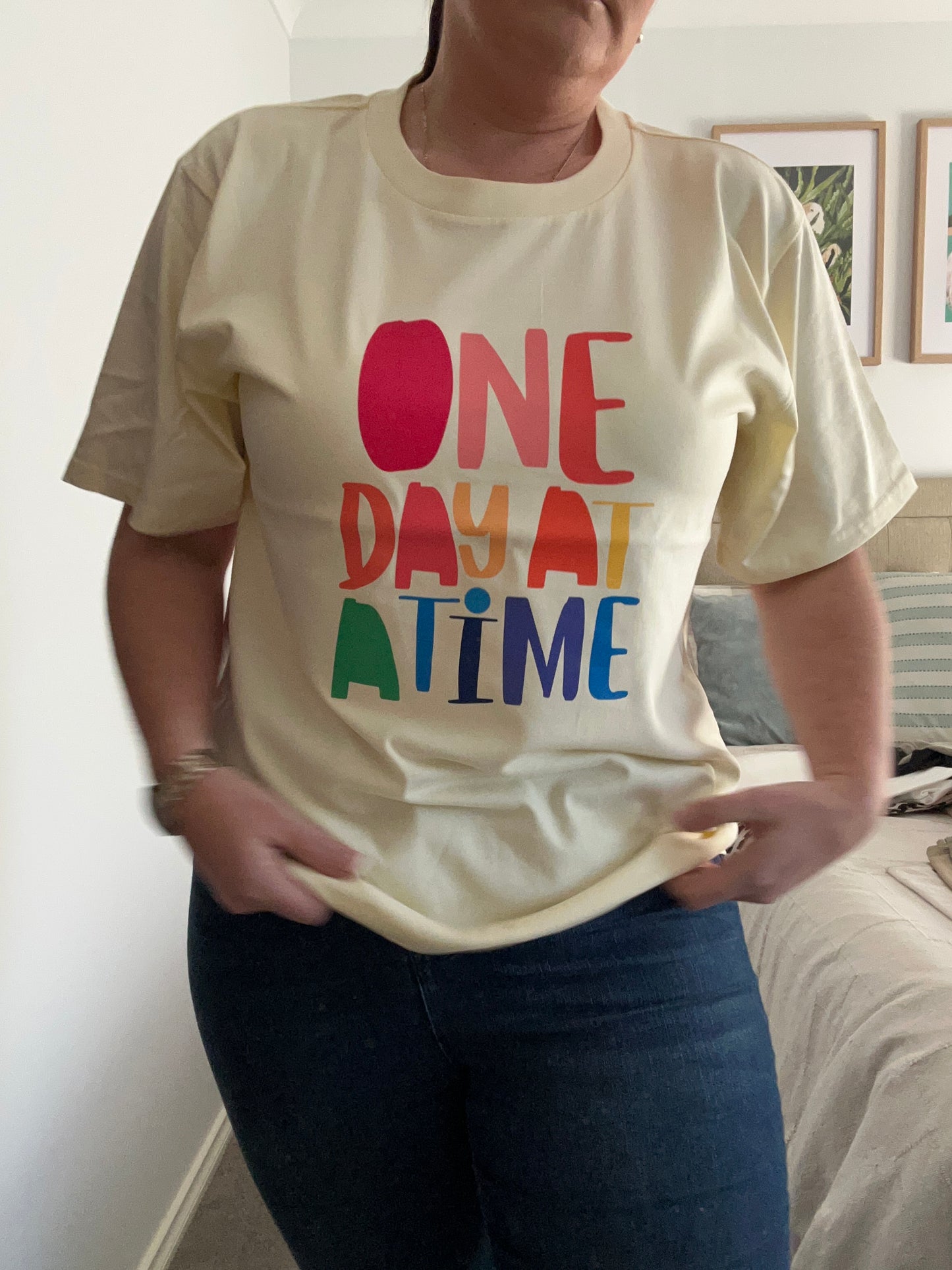 One Day - Classic Relaxed Tee - Butter
