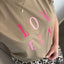 Lovely - Classic Relaxed Tee - Sand