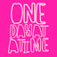 One Day at a Time - Comfort Tee - Neon Pink