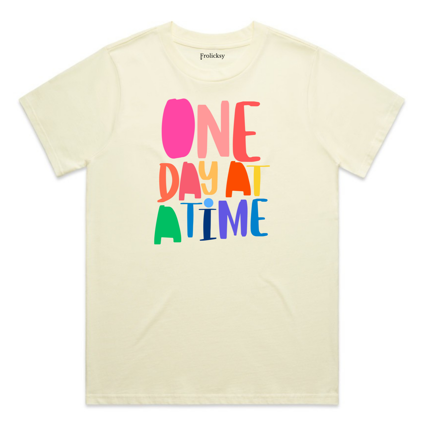 One Day - Classic Relaxed Tee - Butter