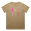 Lovely - Classic Relaxed Tee - Sand