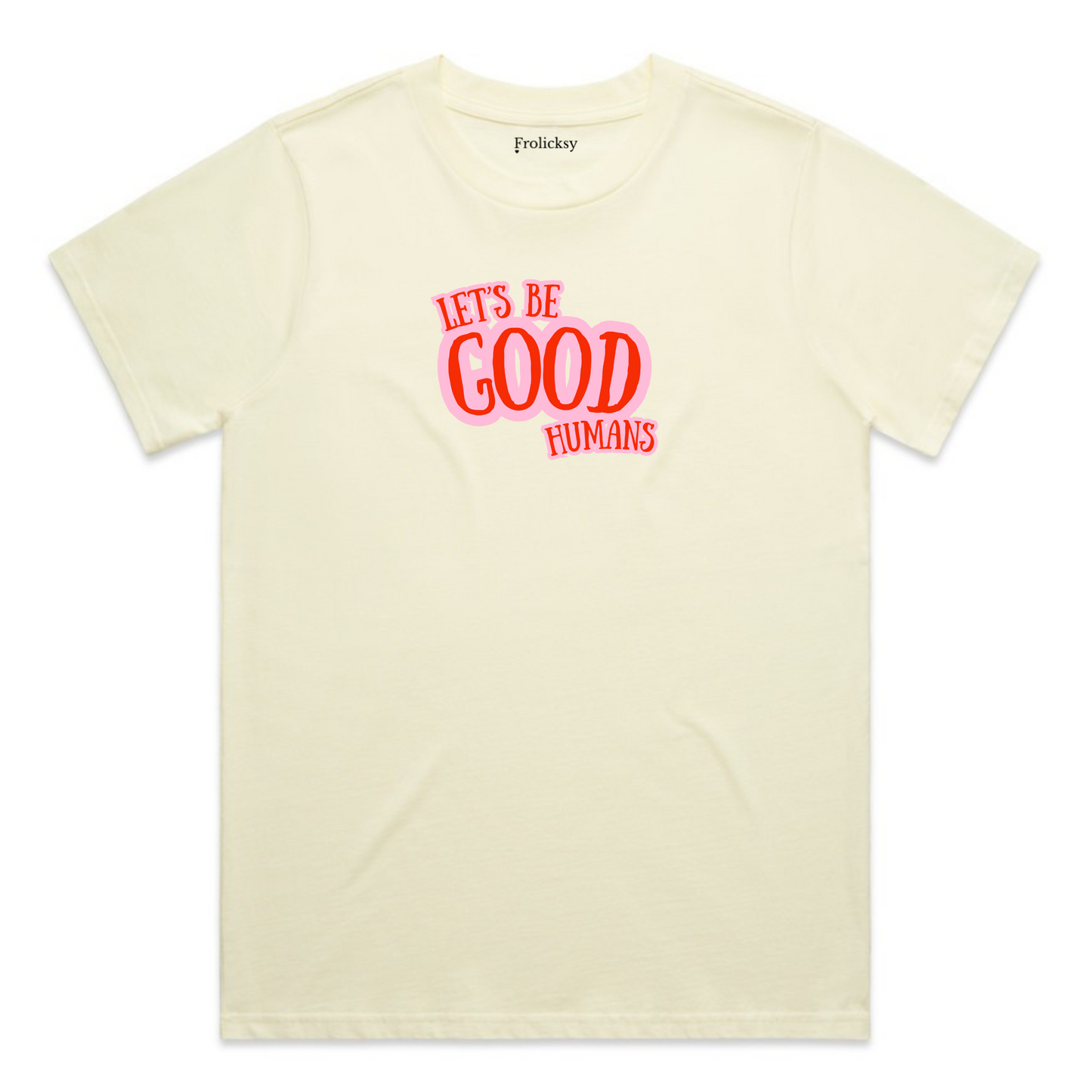 Good Humans - Classic Relaxed Tee - Butter