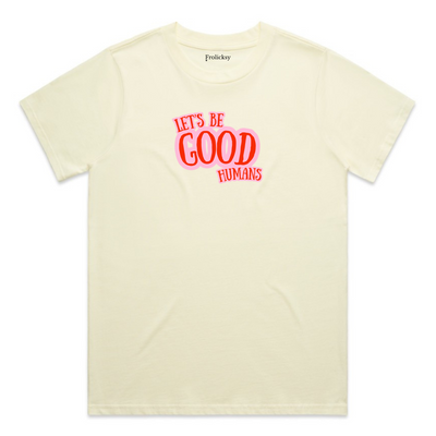 Good Humans - Classic Relaxed Tee - Butter
