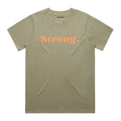 Strong - Classic Relaxed Tee - Eucalyptus