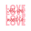 All We Need - Classic Relaxed Tee - White
