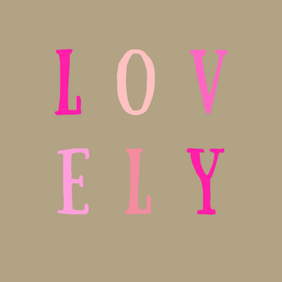Lovely - Classic Relaxed Tee - Sand