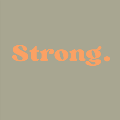 Strong - Classic Relaxed Tee - Eucalyptus