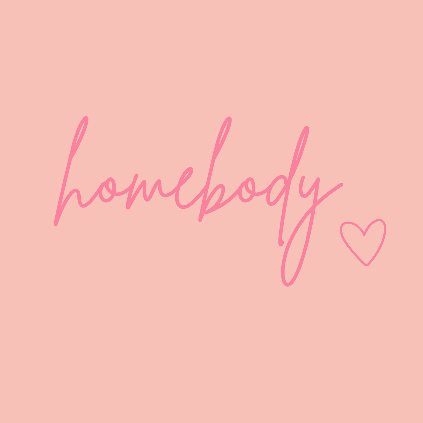 Homebody - Scoop Hem Tee - Pale Pink