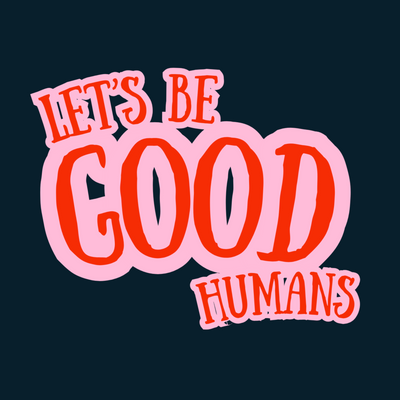 Good Humans - Classic Relaxed Tee - Navy
