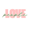 Love People - Classic Relaxed Tee - White